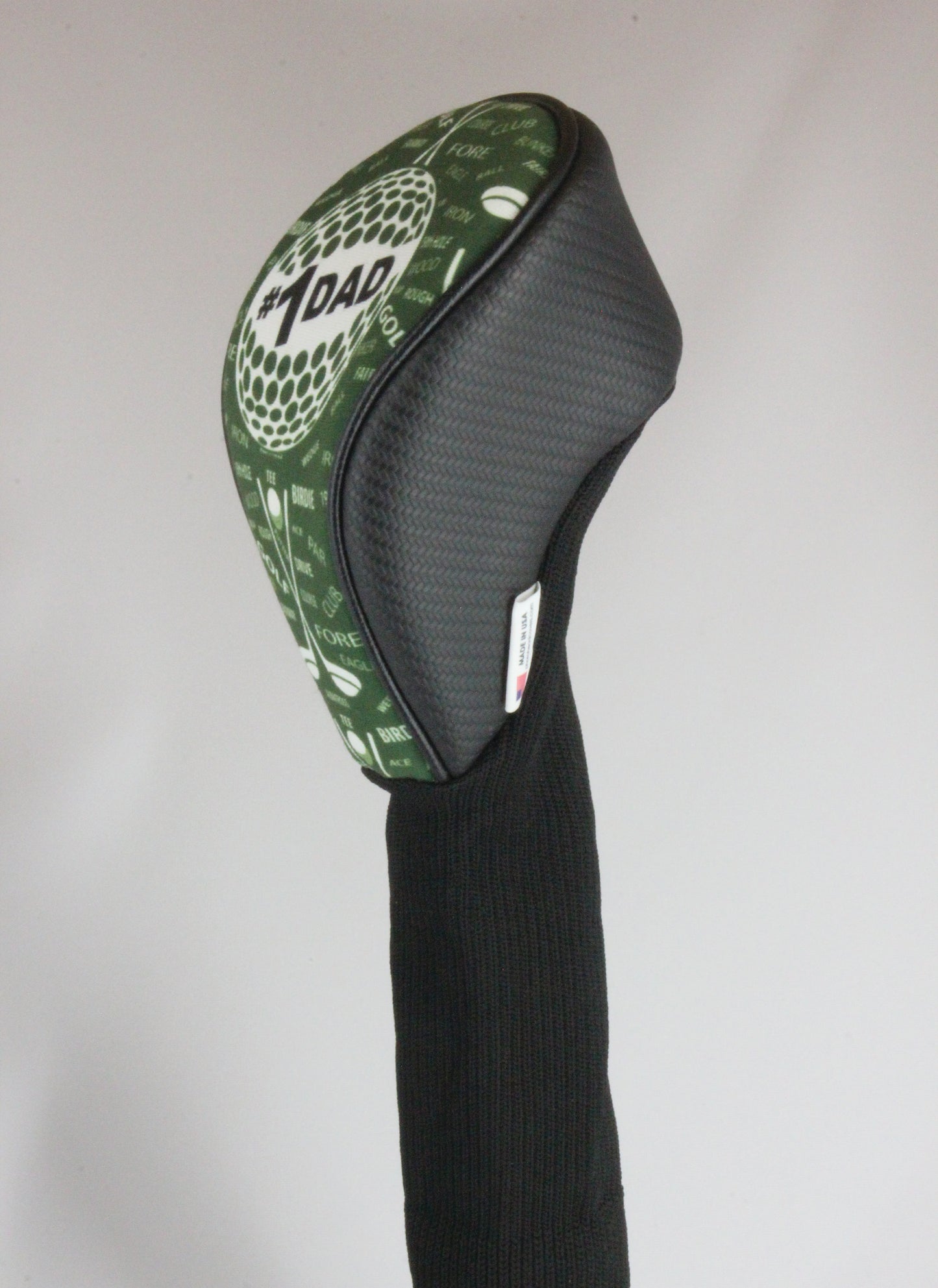 #1 Dad Golfing Club Cover