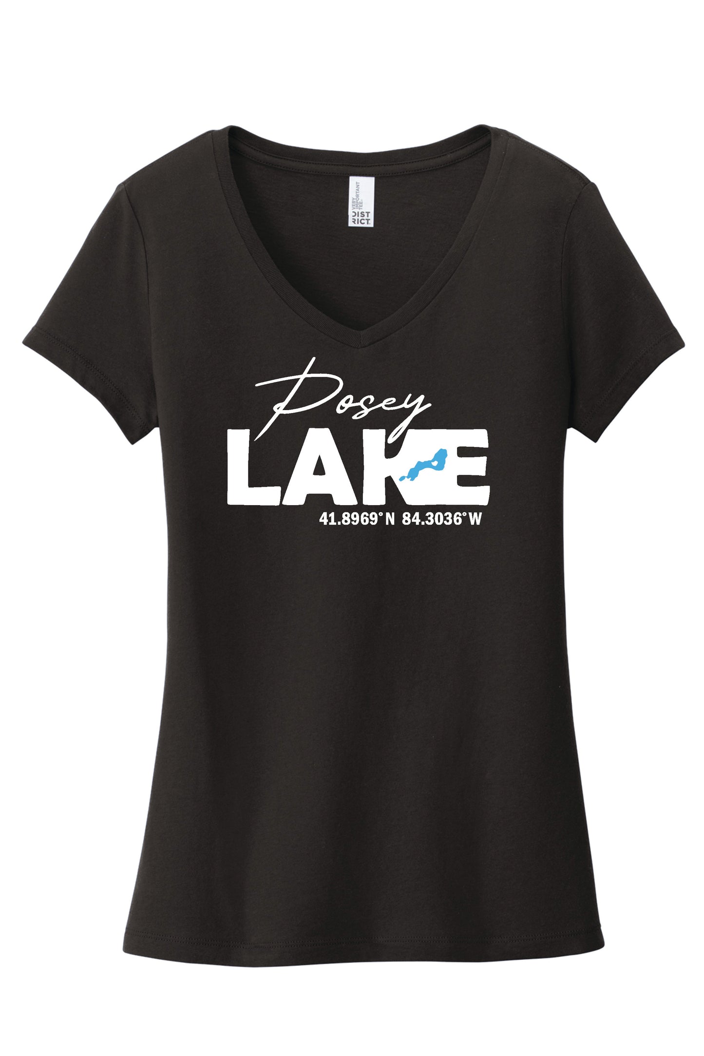 Ladies V Neck T-Shirt