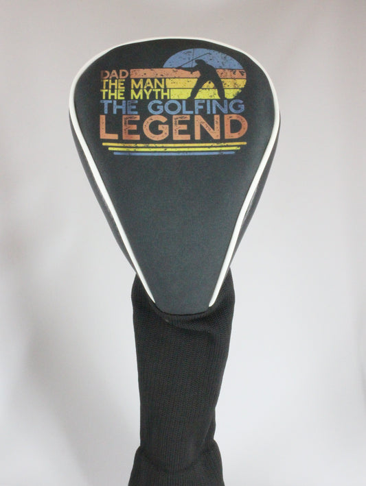 Dad the Golfing Legend Club Cover