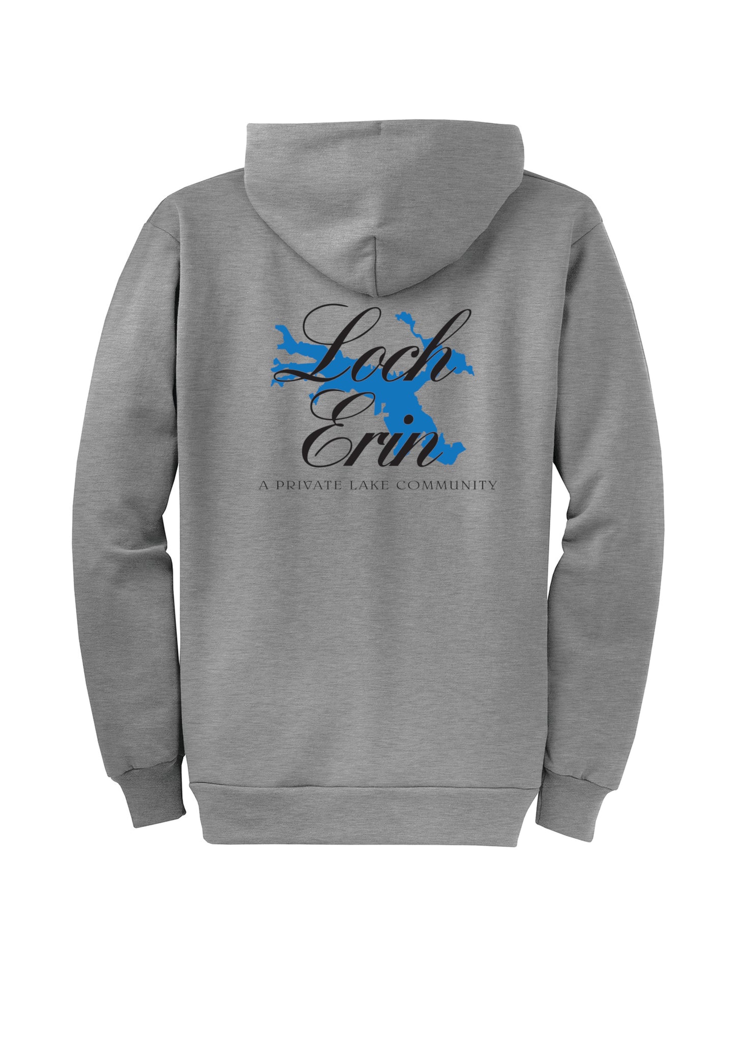 Zip Front Hooded Sweatshirt