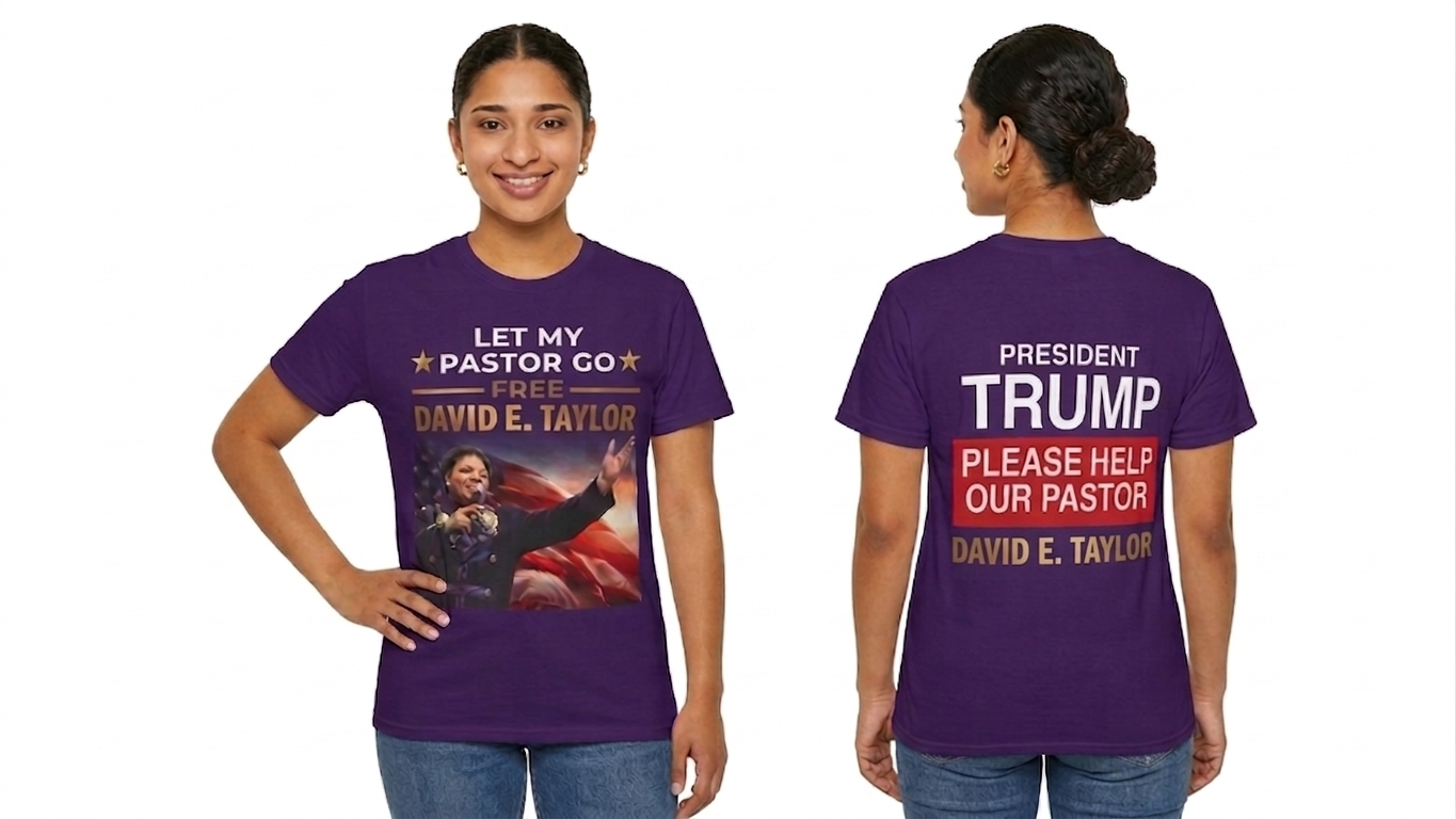 Let My Pastor Go - DAVID TAYLOR BACK
