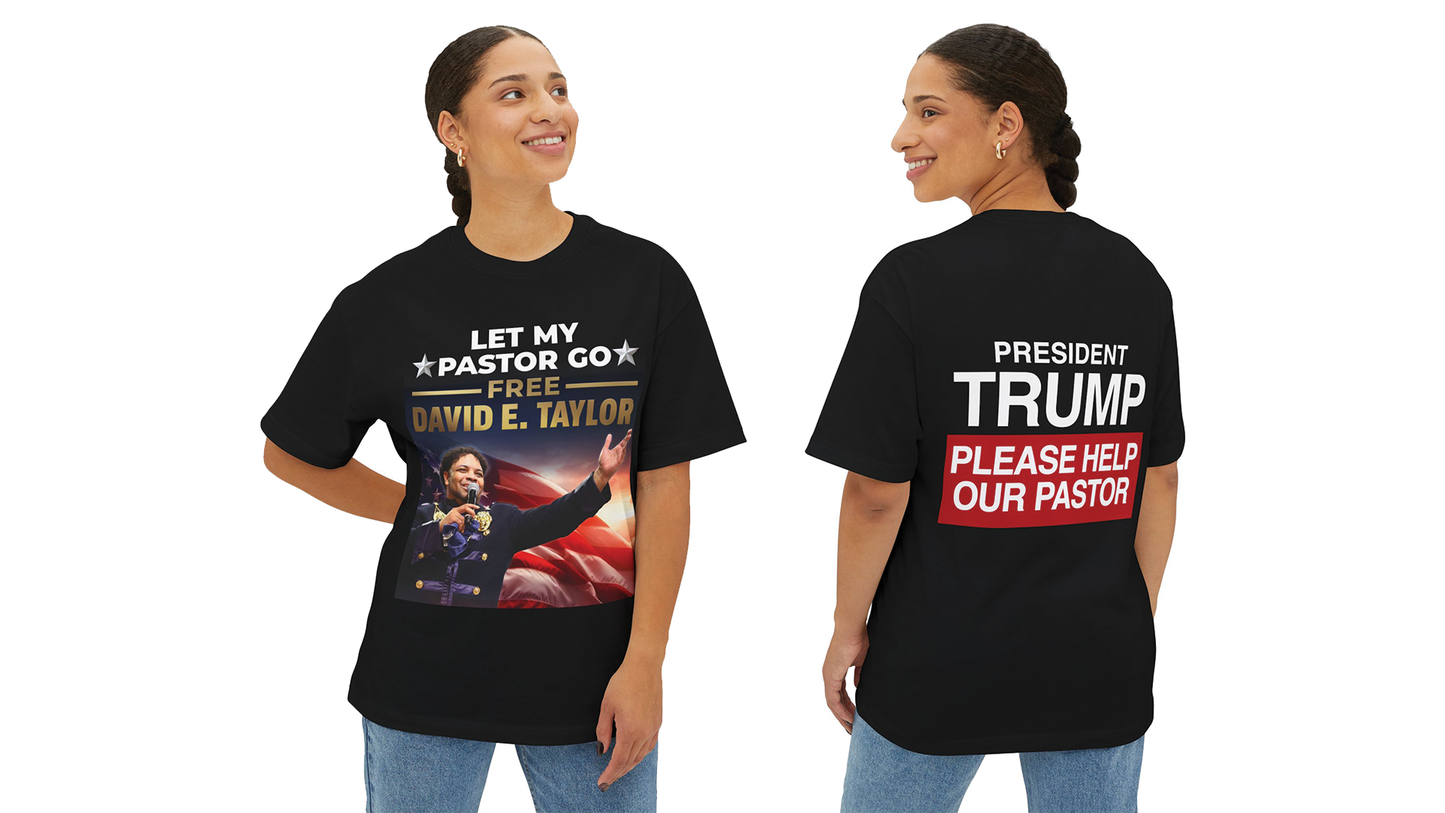 "Let My Pastor Go " Full Graphic Short Sleeve T-Shirt