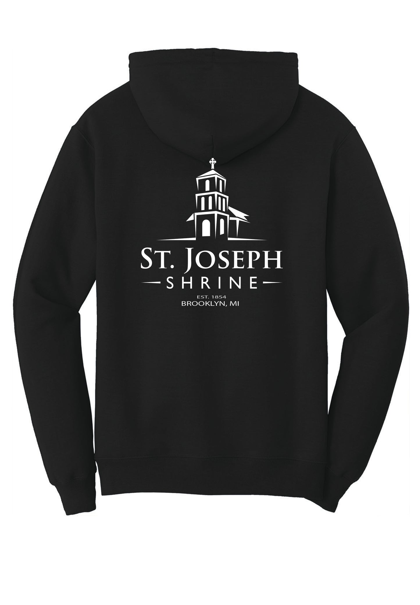 Zip Front Hooded Sweatshirt