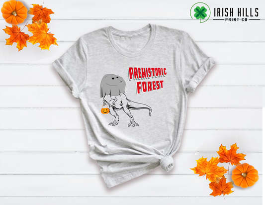 Irish Hill Prehistoric Forest Ghost-Rex Vintage Halloween Edition