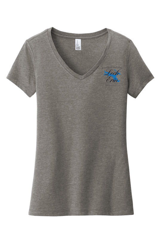 Ladies V Neck T-Shirt