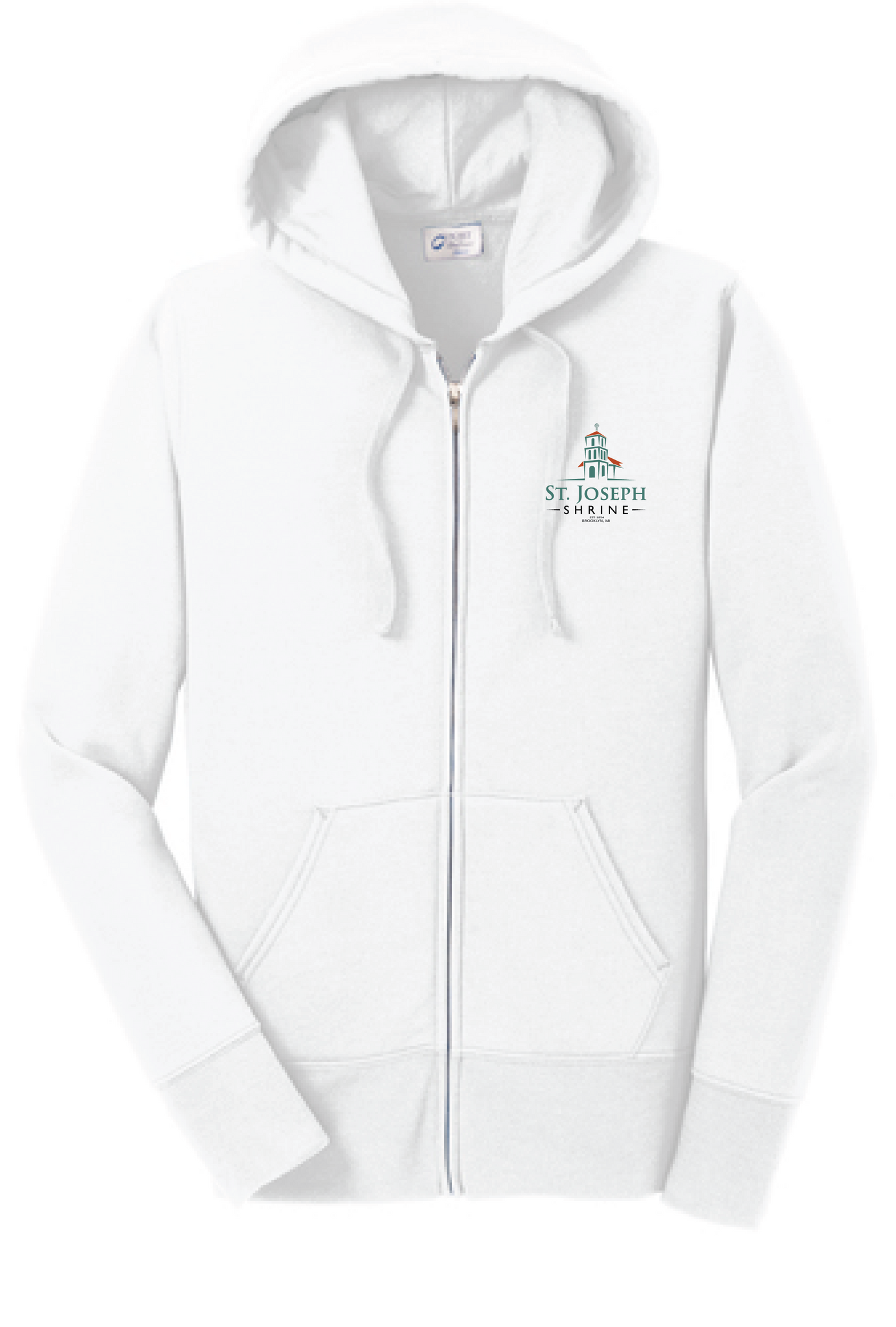 Zip Front Hooded Sweatshirt