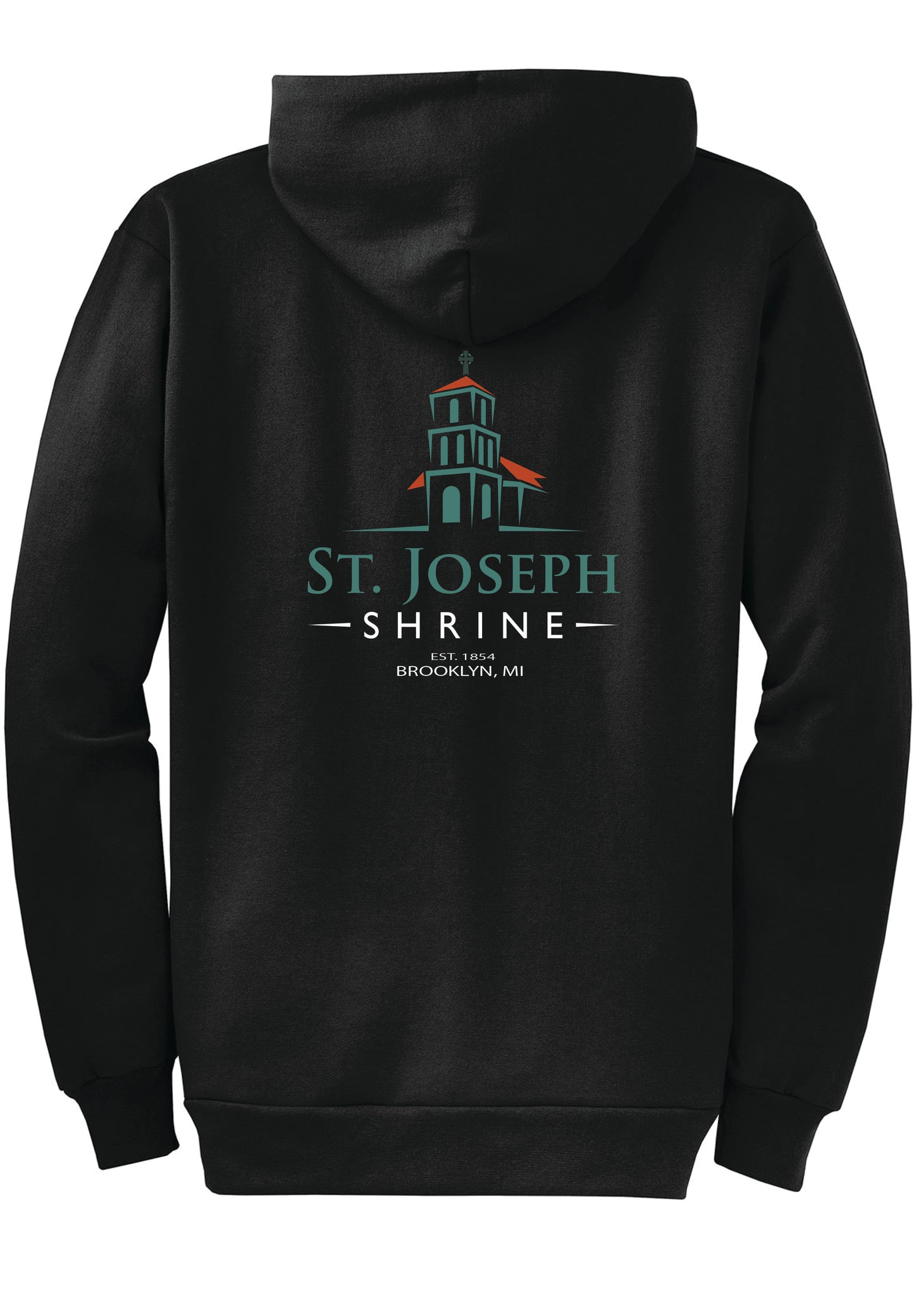 Zip Front Hooded Sweatshirt