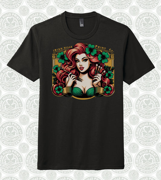 Short Sleeve Pin-up T-Shirt