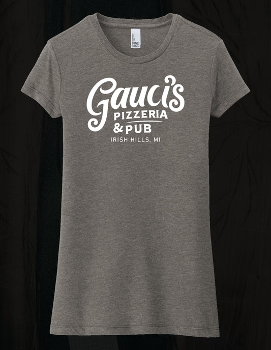 Ladies Gauci Pizza  Form Fit T-Shirt