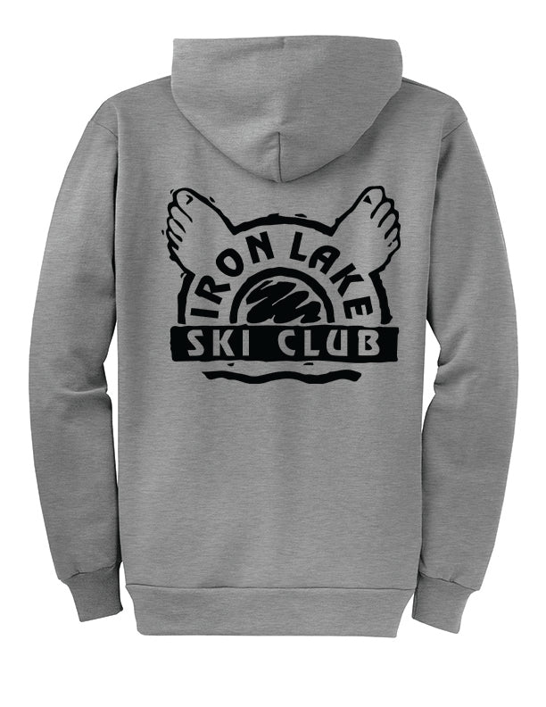 Zip Front Hooded Sweatshirt