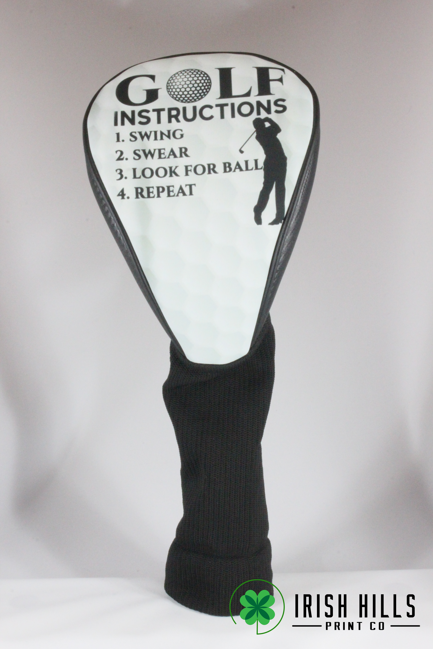 Golf Instructions Club Cover