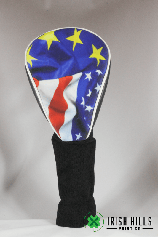 American Flag and European Flag Club Cover