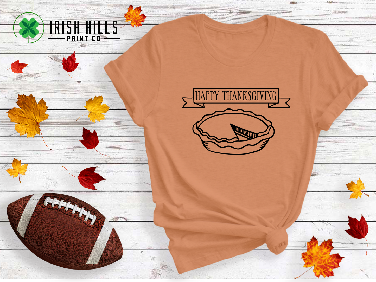 Happy Thanksgiving Pie Shirt