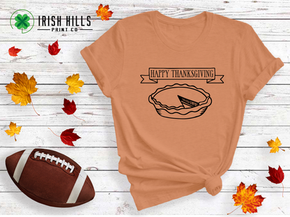 Happy Thanksgiving Pie Shirt