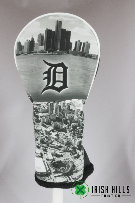 Detroit Tigers - Black and White Club Cover