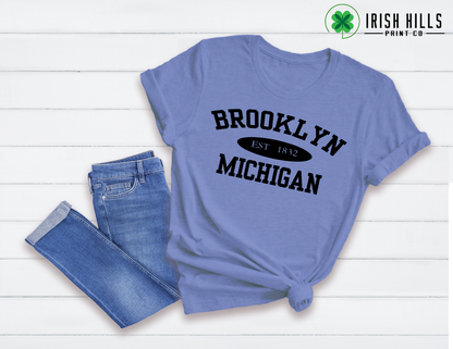 Brooklyn, MI EST 1832 T-Shirt