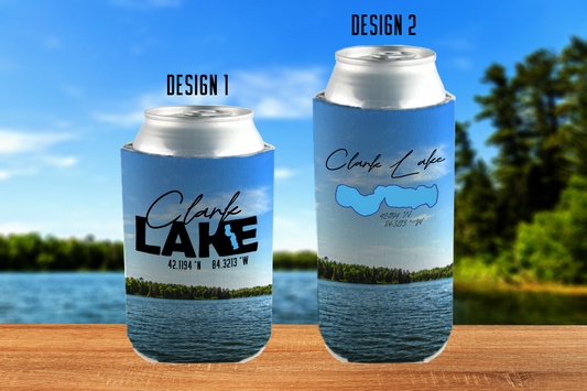 Clark Lake Koozie