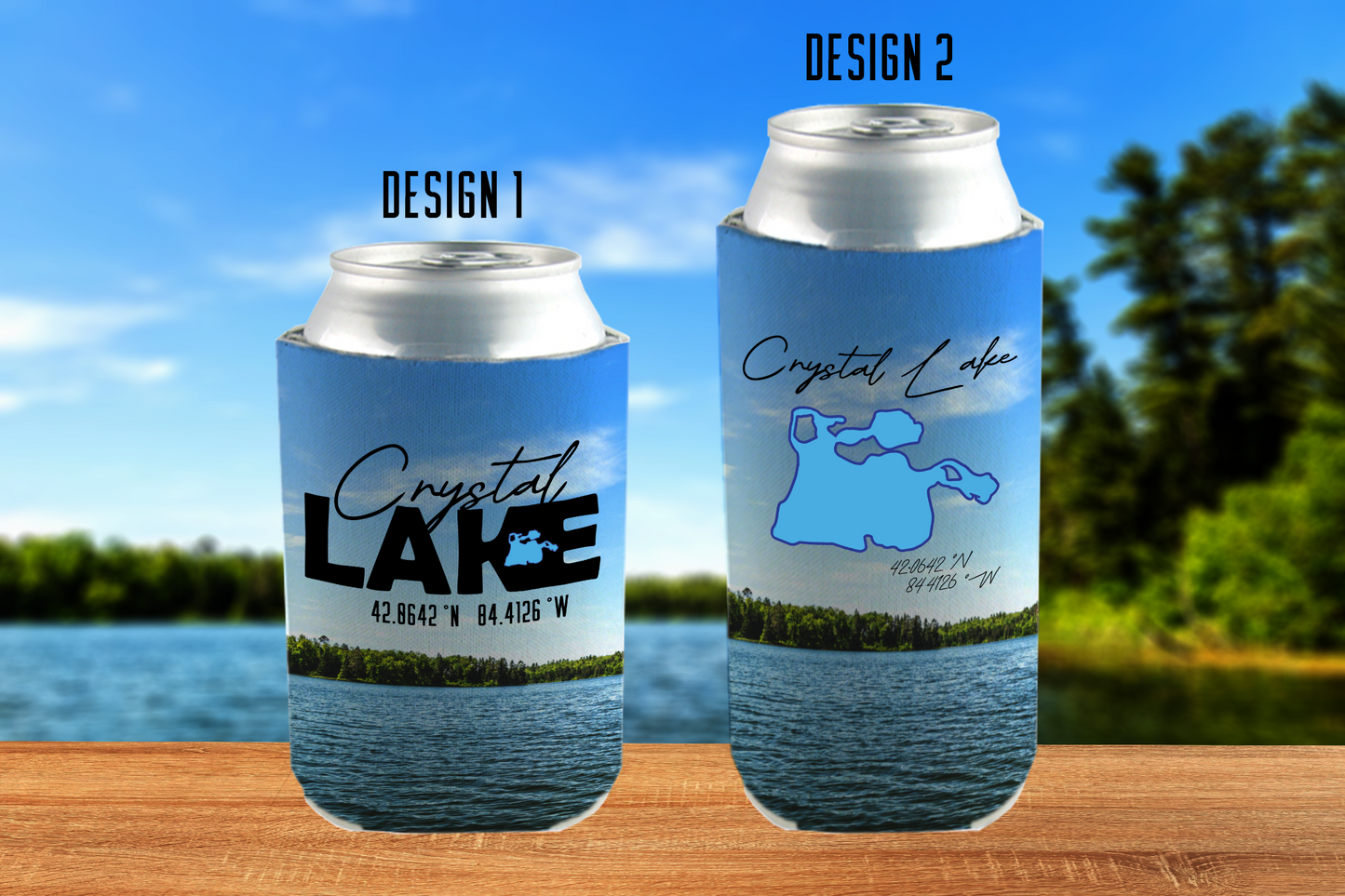 Crystal Lake Koozie