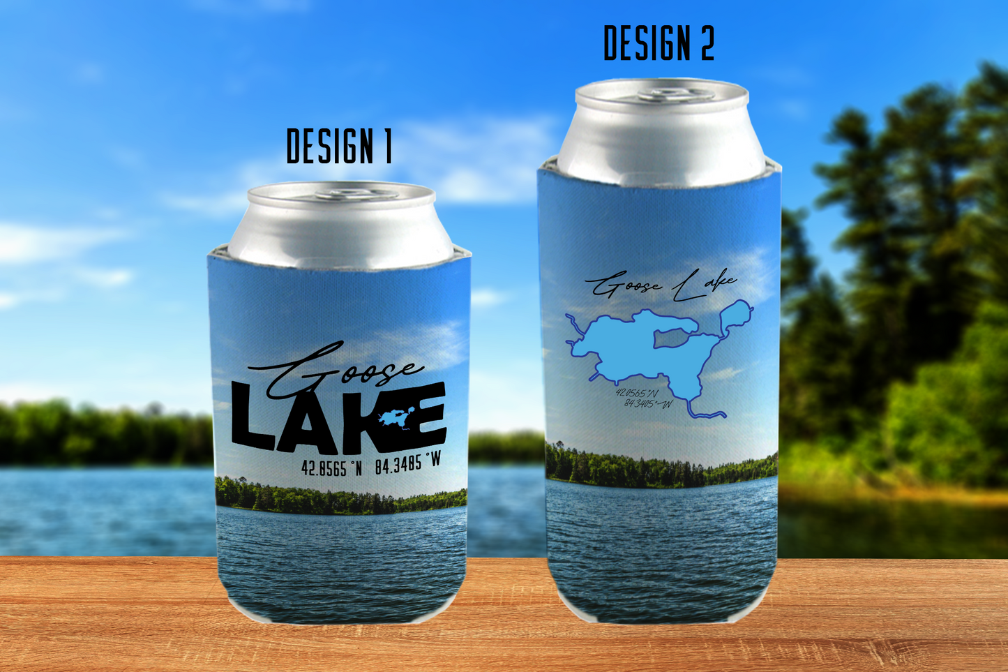 Goose Lake Koozie