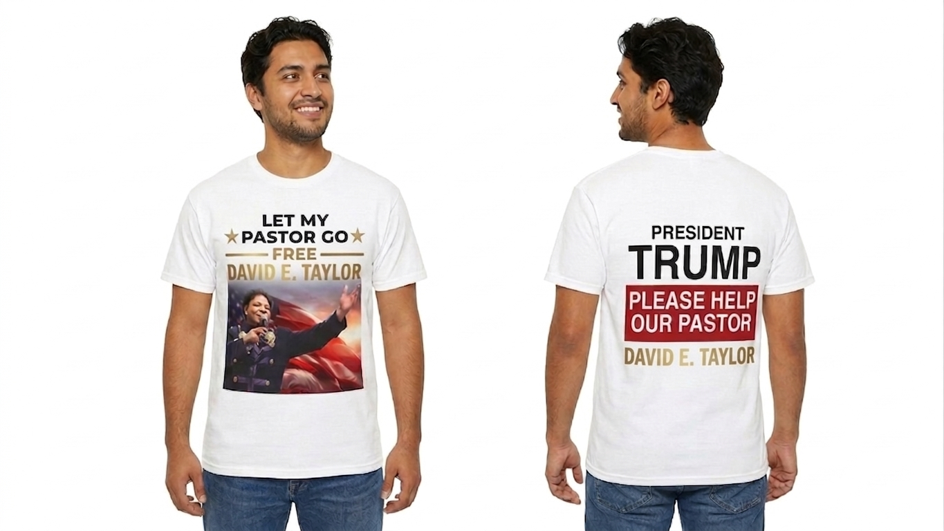 Let My Pastor Go - DAVID TAYLOR BACK