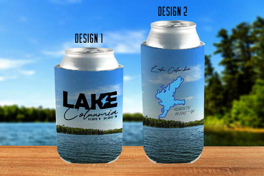 Lake Columbia Koozie