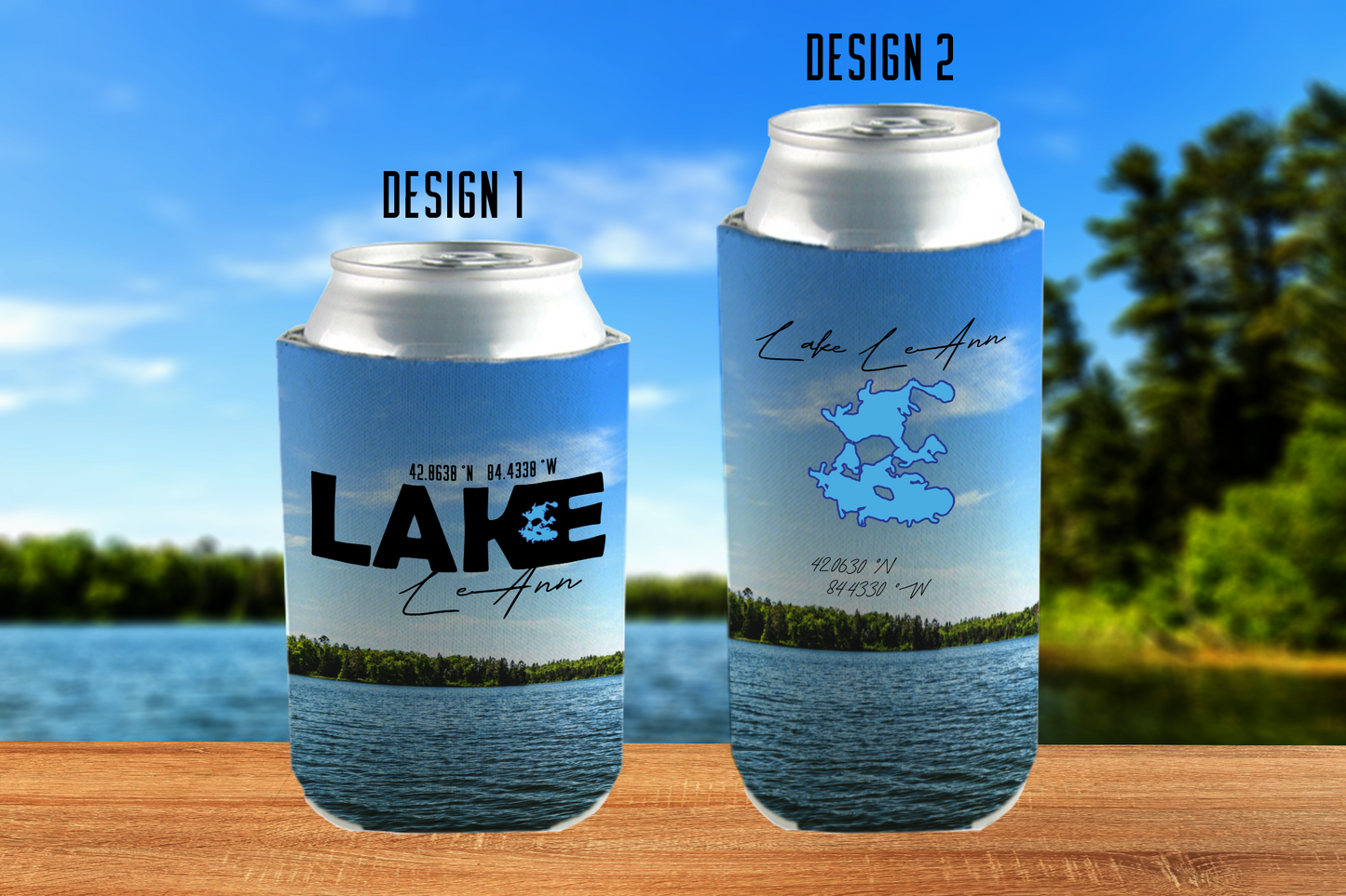 Lake LeAnn Koozie