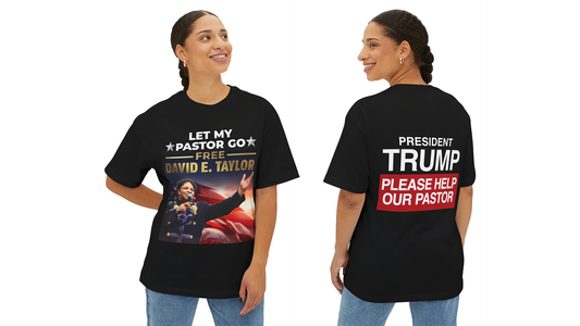 "Let My Pastor Go " Full Graphic Short Sleeve  T-Shirt