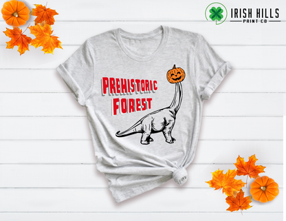 Irish Hill Prehistoric Forest Pumpkin-Head Dino Vintage Halloween Edition