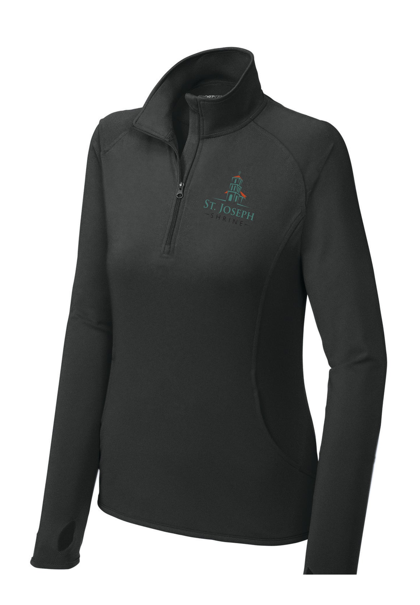 Sport-Tek® Women's Sport-Wick® Stretch 1/4-Zip Pullover