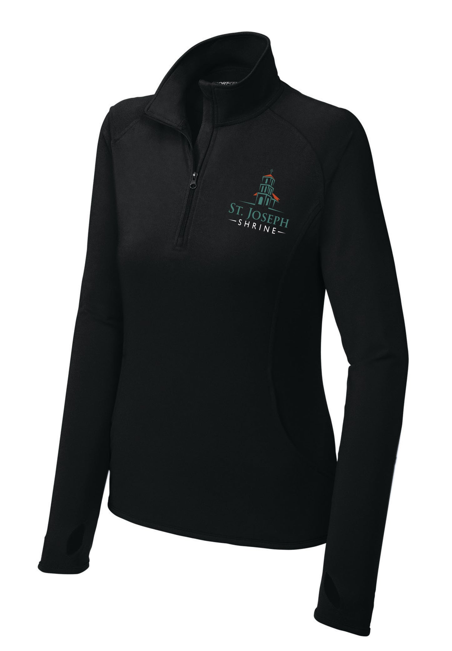 Sport-Tek® Women's Sport-Wick® Stretch 1/4-Zip Pullover