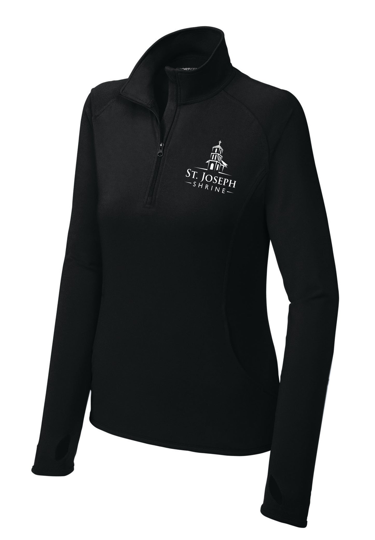 Sport-Tek® Women's Sport-Wick® Stretch 1/4-Zip Pullover