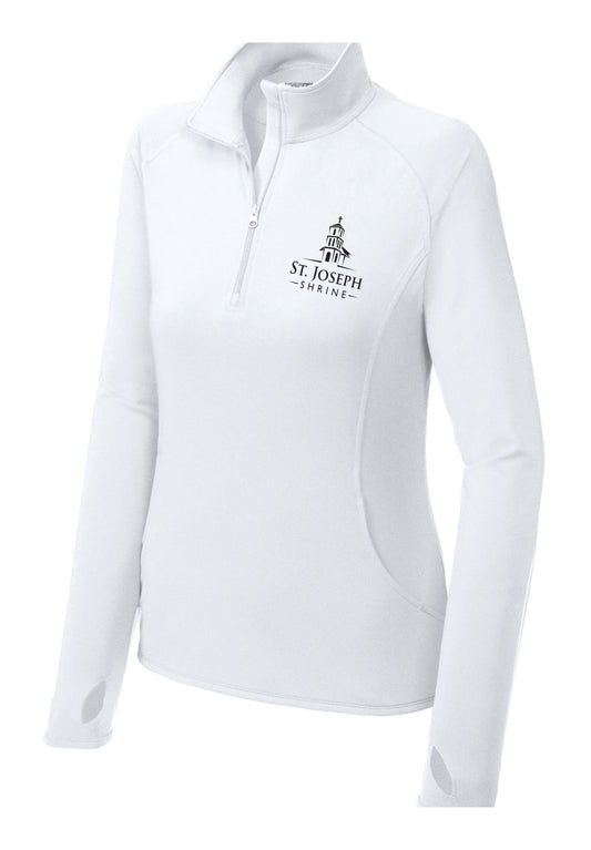 Sport-Tek® Women's Sport-Wick® Stretch 1/4-Zip Pullover