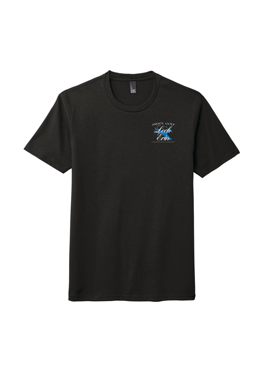 Short Sleeve Golf  T-Shirt- Left chest logo With Back Logo