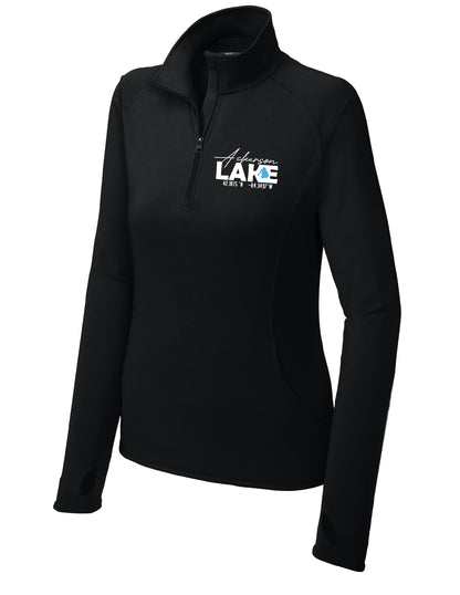 Sport-Tek® Women's Sport-Wick® Stretch 1/4-Zip Pullover
