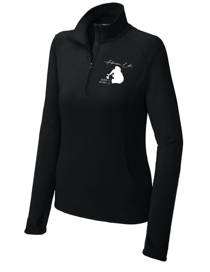 Sport-Tek® Women's Sport-Wick® Stretch 1/4-Zip Pullover