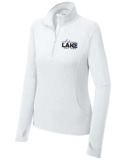 Sport-Tek® Women's Sport-Wick® Stretch 1/4-Zip Pullover