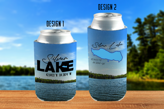 Silver Lake Koozie