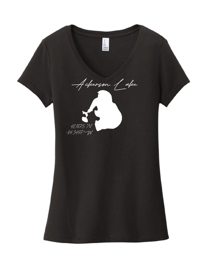 Ladies V Neck T-Shirt