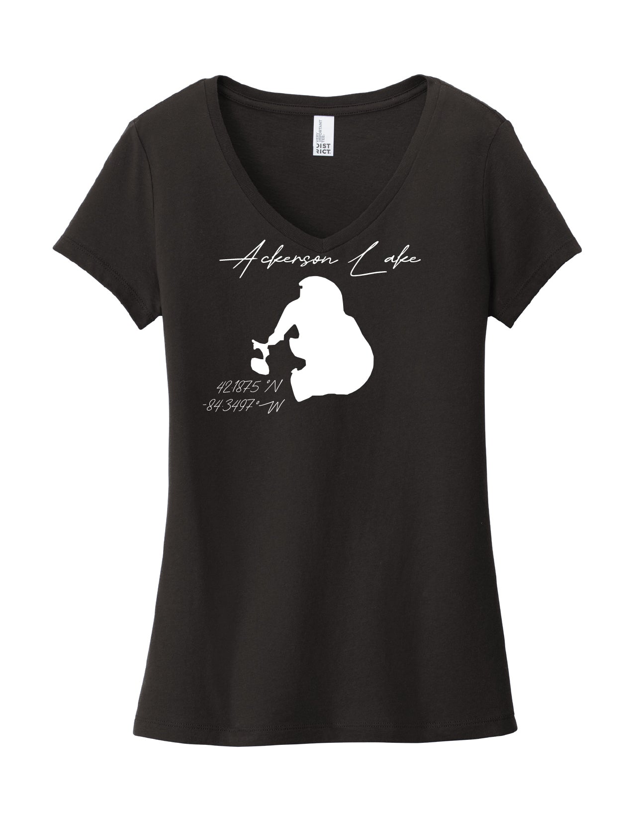 Ladies V Neck T-Shirt