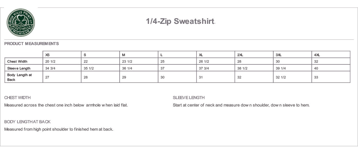 Unisex Golf / Pickleball 1/4 Zip Sweatshirt