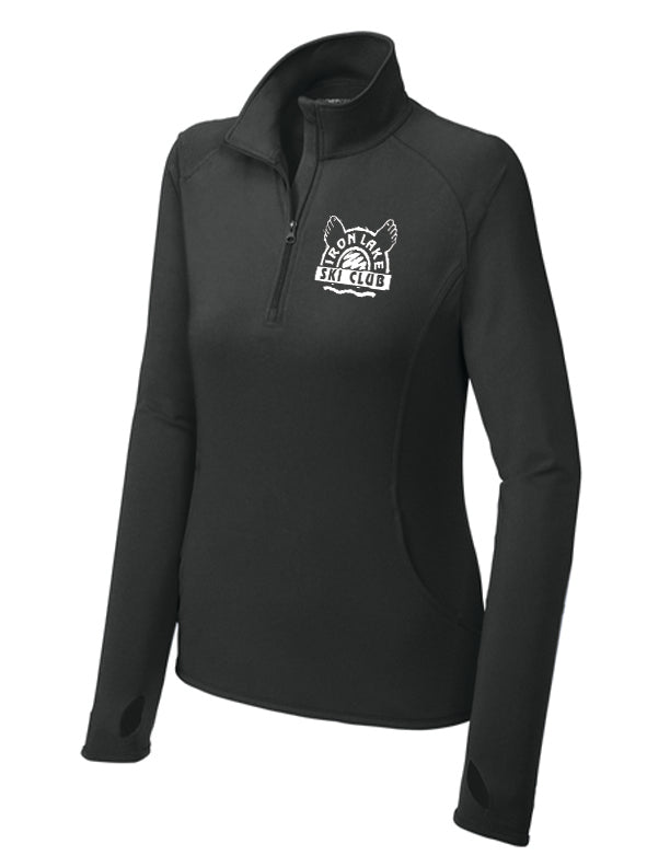 Sport-Tek® Women's Sport-Wick® Stretch 1/4-Zip Pullover