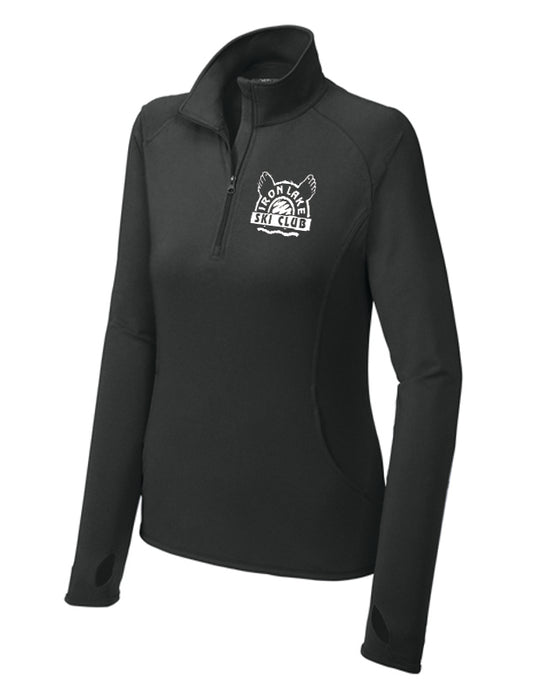 Sport-Tek® Women's Sport-Wick® Stretch 1/4-Zip Pullover