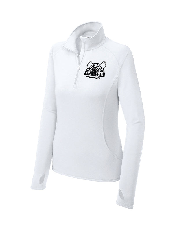 Sport-Tek® Women's Sport-Wick® Stretch 1/4-Zip Pullover